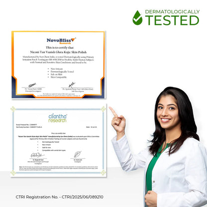 Niconi Tan Vanish Gluta-Kojic Skin Polish 180g (₹80 per use)