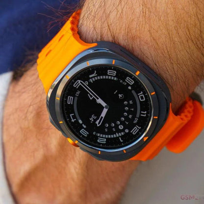 Galaxy Watch Ultra – Up to 100-Hour Battery, Powerful 3nm Processor, Dual GPS, Quick Button & Siren, Sapphire Glass with Titanium Build, 10ATM & IP68 Water Resistance, BP & ECG Monitoring, Energy Score & Body Age Tracking - FREE AIRPODS Available