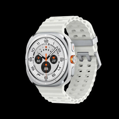 Galaxy Watch Ultra – Up to 100-Hour Battery, Powerful 3nm Processor, Dual GPS, Quick Button & Siren, Sapphire Glass with Titanium Build, 10ATM & IP68 Water Resistance, BP & ECG Monitoring, Energy Score & Body Age Tracking - FREE AIRPODS Available